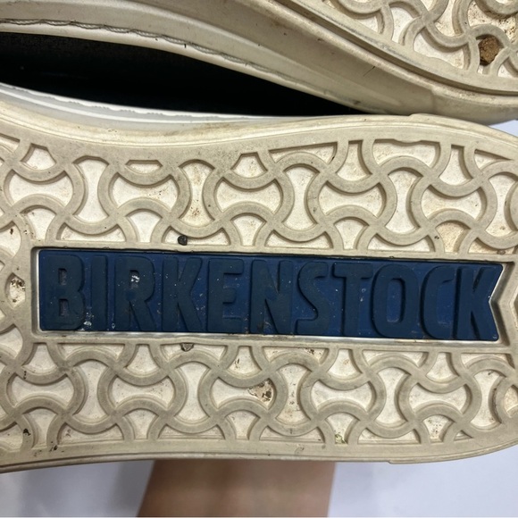 Birkenstock Arran sneakers shimmery black comfort shoes women’s size 38 / 7 - Picture 7 of 11